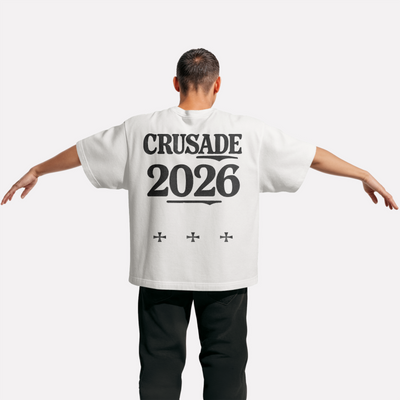 Crusade 2026 White - Heavy Tee