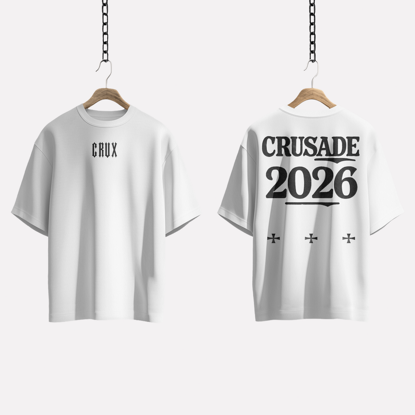 Crusade 2026 White - Heavy Tee